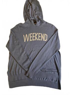 Rachel Zoe Weekend Hooded Sweater Hoodie Medium